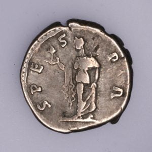 Alternative view of Hadrian Denarius - SPES PR