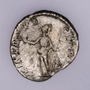 Alternative view of Clodius Albinus Denarius - MINER PACIF COS II
