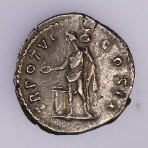 Alternative view of Marcus Aurelius Denarius as Caesar - Genius Exercitus