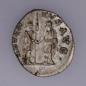 Alternative view of Hadrian Denarius - ADVENTUS AVG