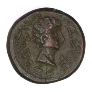 Alternative view of Augustus - Kingdom of Thrace, Rhoemetalkes I
