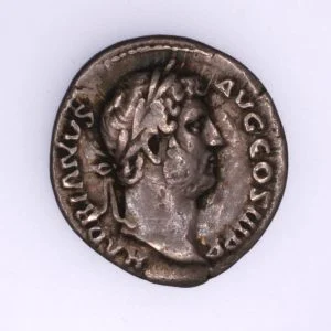 Hadrian Denarius - PIETAS AVG