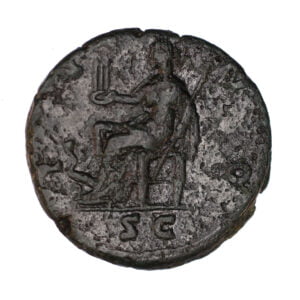 Alternative view of Faustina "Junior" AE As - Juno Seated