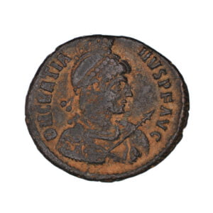 144-Gratian AE - GLORIA ROMANORVM-Antioch Mint-RICIX40a