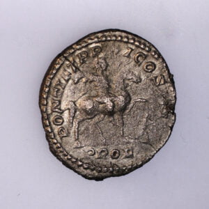 Alternative view of Caracalla AR Denarius - Emperor on Horseback