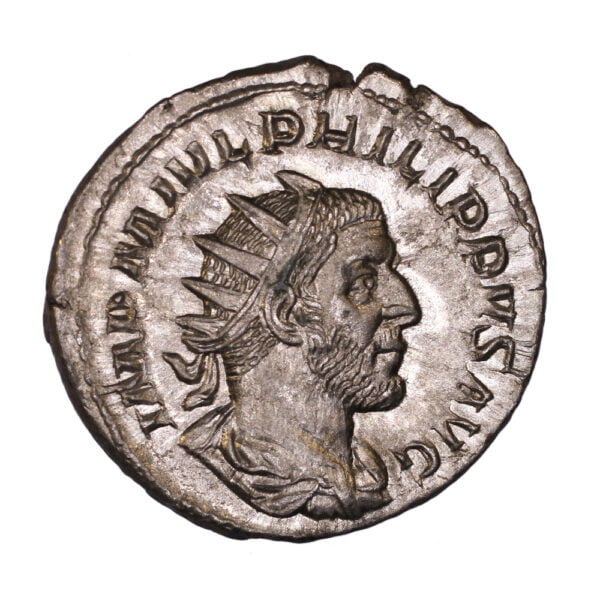 Philip-I-AR-Antoninianus-SECVRIT-ORBIS-RIC48b-obv