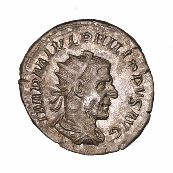 Philip-I-AR-Antoninianus-VIRTVS-AVG-RIC-52-obv
