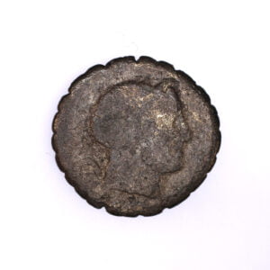 C. Naevius Balbus Serrate Denarius