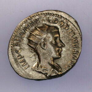 Gordian III AR Antoninianus - PAX AVGVSTI - obv