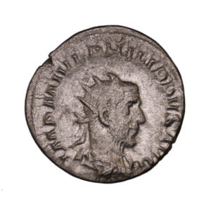 IMP M IVL PHILIPPVS AVG, radiate, draped and cuirassed bust right.