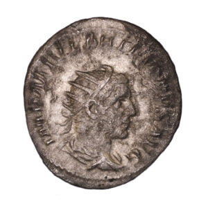 -Philip I AR Antoninianus - ROMAE AETERNAE-ric44b-obv
