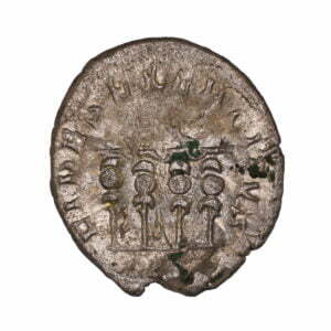 Alternative view of Philip I AR Antoninianus - FIDES EXERCITVS