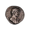 Hadrian AR Denarius - Pax Standing - RIC 44a - obv