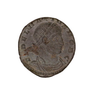Delmatius AE Reduced Follis - GLORIA EXERCITVS (Siscia Mint) Obv