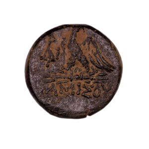 Amisos, Pontus Time of Mithridates VI AE - Eagle on Thunderbolt