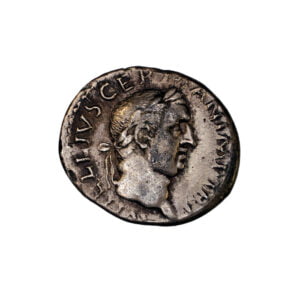 Vitellius AR Denarius - Libertas Standing