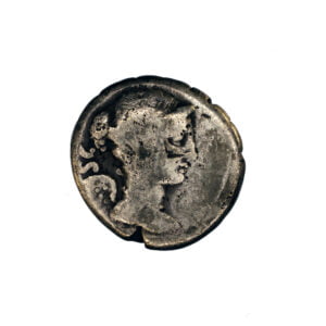 T. Carisius AR Denarius - Victory in Quadriga