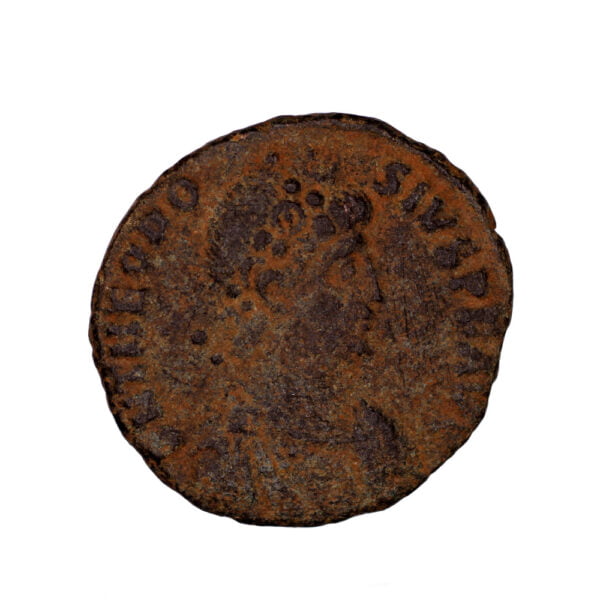 Theodosius I AE3 - GLORIA ROMANORVM (Antioch Mint)