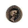 Octavian AR Denarius - DIVO IVL (Traveling Mint)