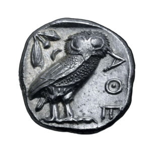 Alternative view of Attica, Athens AR Tetradrachm - Owl