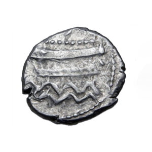Phoenicia, Sidon AR 1/16 Shekel - Ba`alšillem (Sakton) II