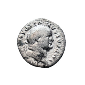 Vespasian AR Denarius - Winged Caduceus