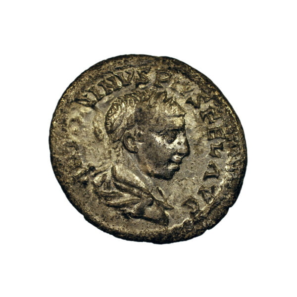 Elagabalus Denarius - CONCORDIA MILIT (Antioch Mint)