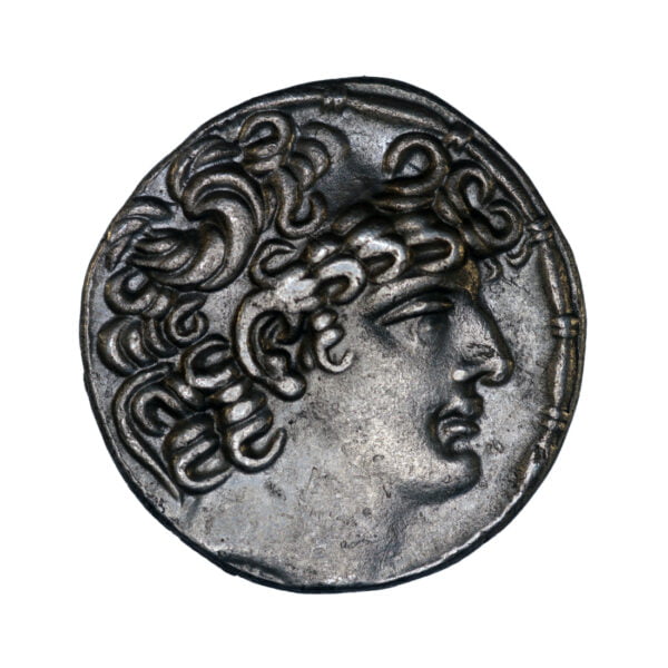Aulus Gabinius AR Tetradrachm of Antioch, Seleucis and Pieria.