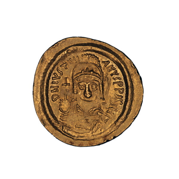 Justinian I AU Solidus - VICTORIA AVGGG Z (Constantinople Mint)
