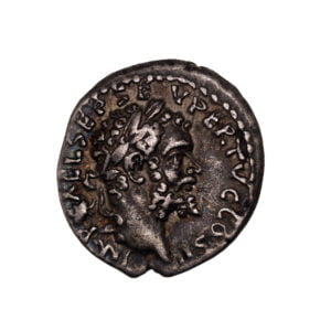 Septimius Severus AR Denarius - VICT AVG (Emesa Mint)