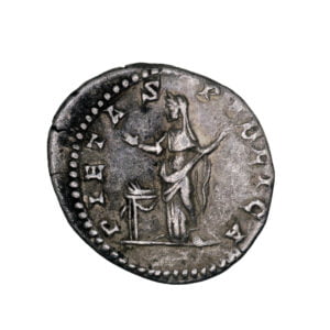 Julia Domna AR Denarius - PIETAS PVBLICA