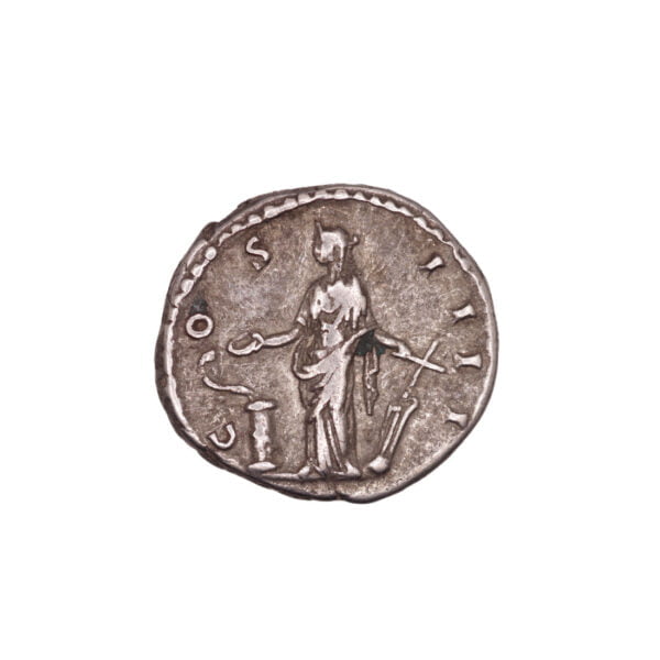 Antoninus Pius AR Denarius - Salus Standing