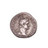 Domitian AR Denarius - Minerva Standing Holding Spear