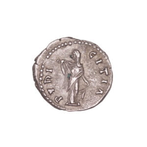 Faustina The Younger AR Denarius - PVDICITIA