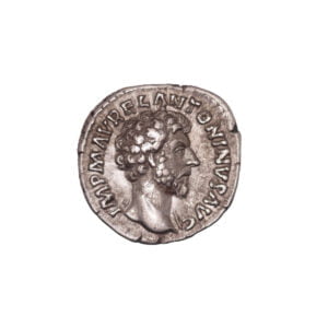 Marcus Aurelius AR Denarius - Providentia Standing