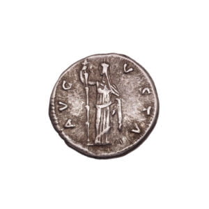Diva Faustina AR Denarius - Ceres Standing
