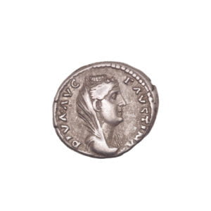 Diva Faustina AR Denarius - AETERNITAS