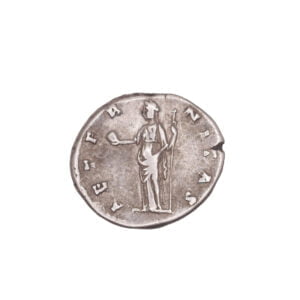 Diva Faustina AR Denarius - AETERNITAS