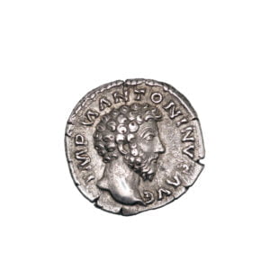 Marcus Aurelius AR Denarius - CONCORD AVG
