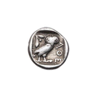 Alternative view of Attica, Athens AR Drachm - Owl