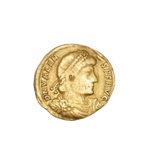 Valens AU Solidus - RESTITVTOR REIPVBLICAE (Aquileia Mint)
