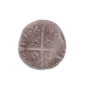 Scottish - David II AR Penny - Long Cross with Mullet In Each Quarter (1st Coinage, 2nd Issue)