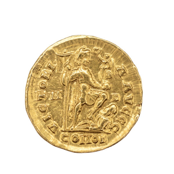 Arcadius AU Solidus - VICTORI-A AVGGG (Constantinople Mint)