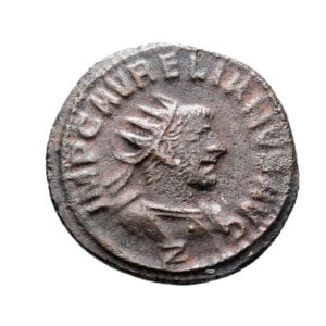 Vabalathus and Aurelian AE Antoninianus - Palmyrene Empire Usurper (Antioch Mint)