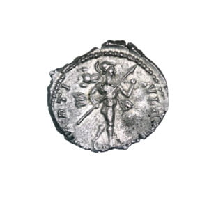 Alternative view of Caracalla AR Denarius - MARTI VLTORI