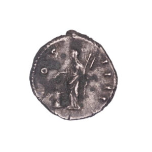 Alternative view of Antoninus Pius AR Denarius - Vesta Sacrificing