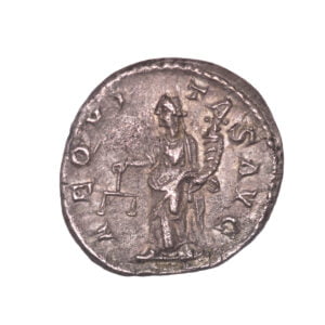 Alternative view of Severus Alexander AR Denarius - AEQVITAS AVG