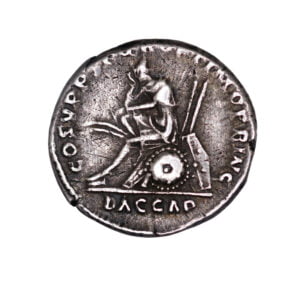 Trajan AR Denarius - Dacia Mourning