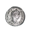 Caracalla AR Denarius - Carcalla Holding Spear & Parazonium