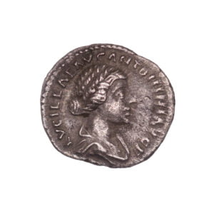 Lucilla AR Denarius - CONCORDIA (Struck under Marcus Aurelius and Lucius Verus)